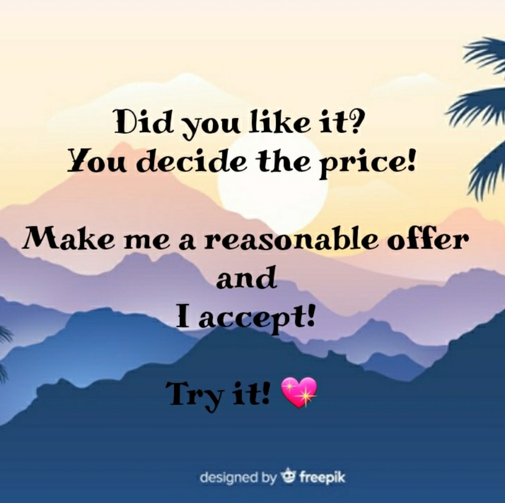 Yes! You decide the price!